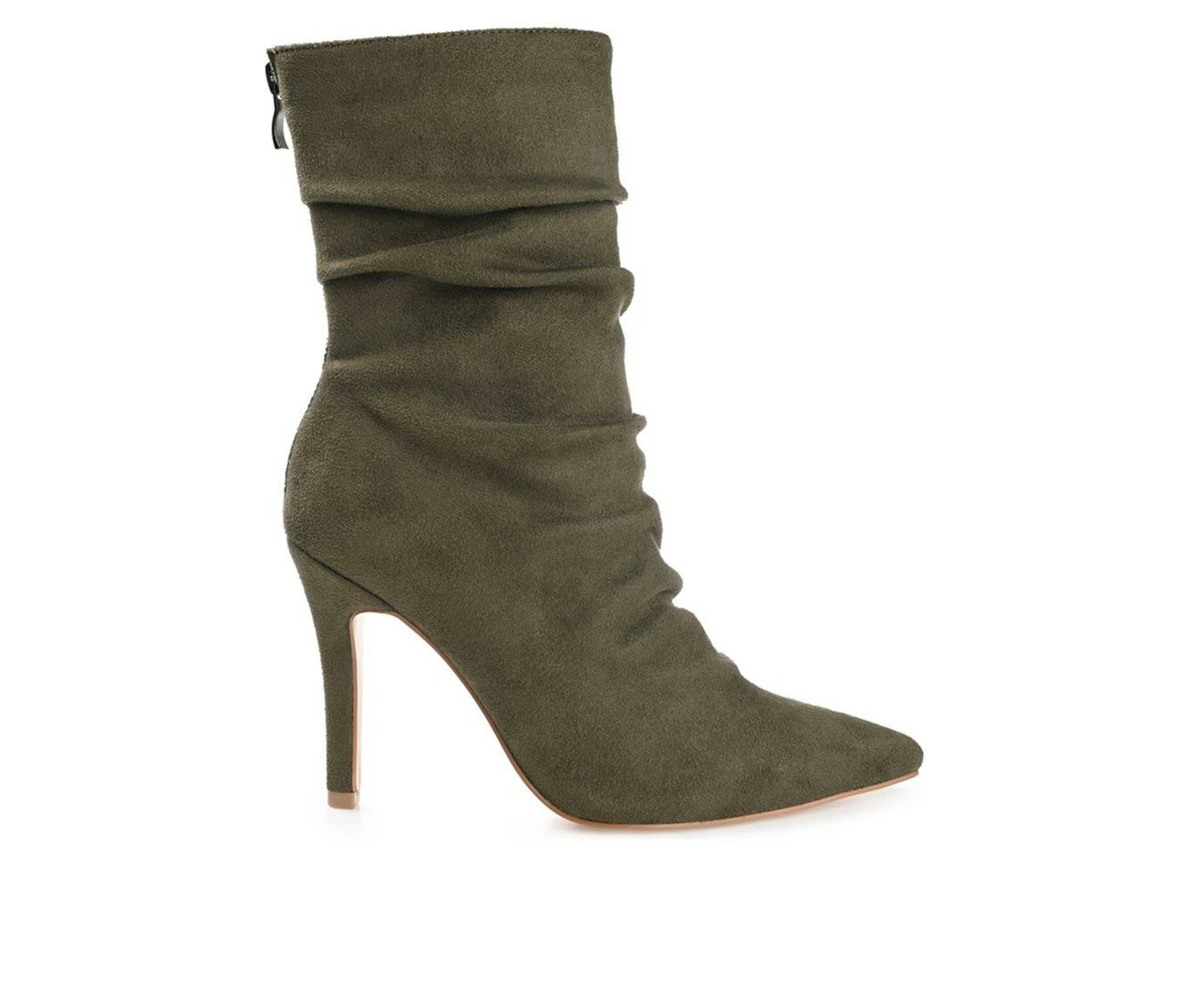 Wholesale ๐ฅฐ Women's Journee Collection Markie Stiletto Booties Olive ๐ 2 Wholesale ๐ฅฐ Women's Journee Collection Markie Stiletto Booties Olive ๐ - Image 2