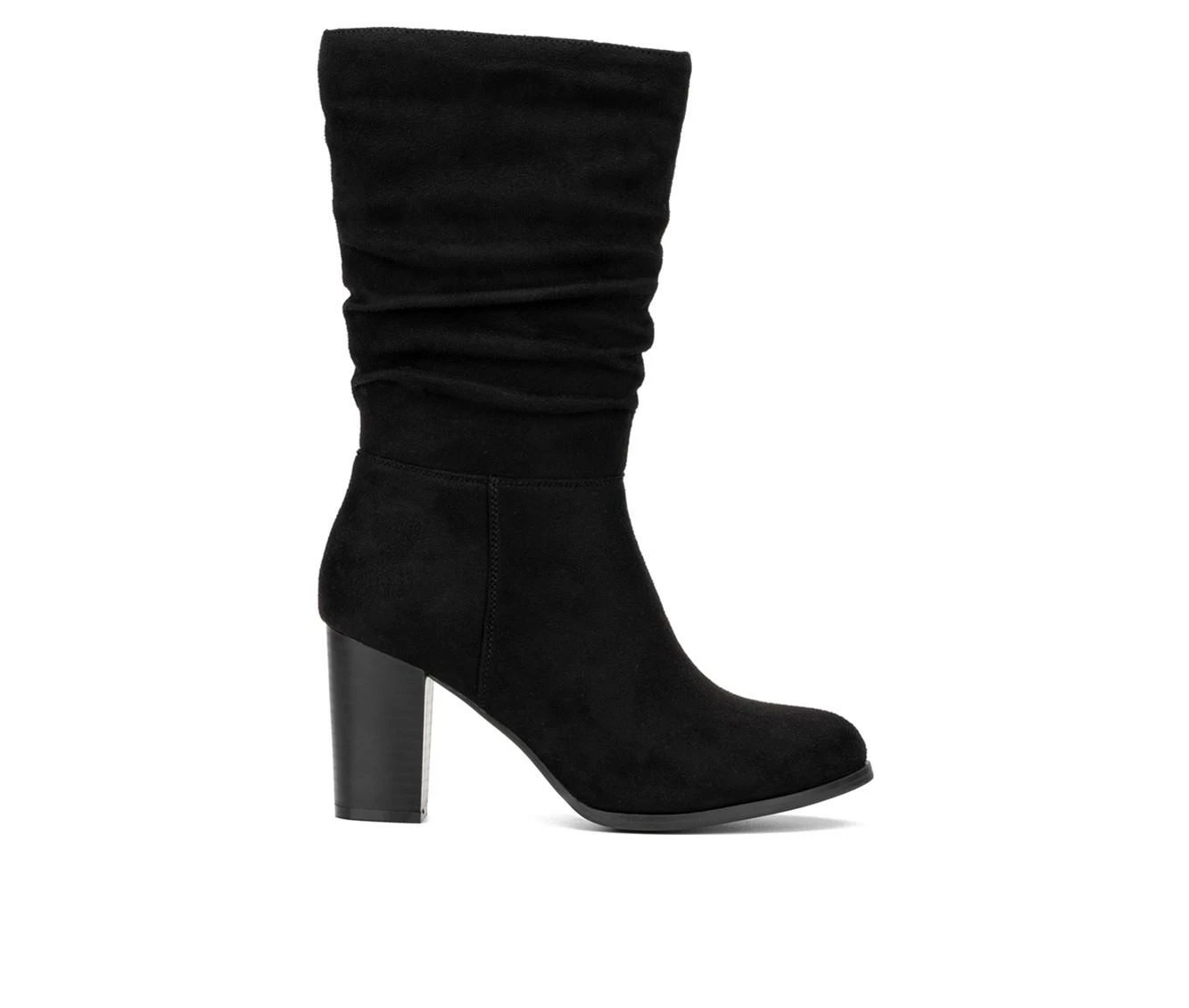 Outlet โญ Women's New York And Company Amena Mid Calf Heeled ๐ฅพ Boots Black ๐ 1 Outlet โญ Women's New York And Company Amena Mid Calf Heeled ๐ฅพ Boots Black ๐