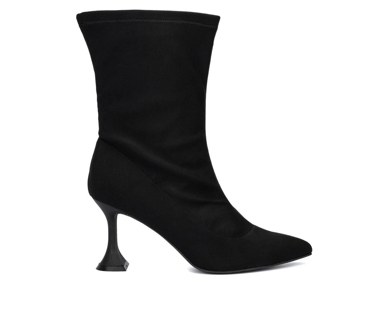 Buy โ๏ธ Women's Fashion To Figure Kia Heeled Booties Black Wide ๐ฅ 2 Buy โ๏ธ Women's Fashion To Figure Kia Heeled Booties Black Wide ๐ฅ - Image 2