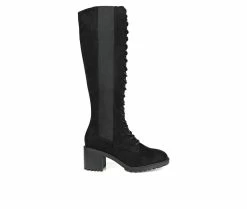 Best deal ❤️ Women's Journee Collection Jenicca Wide Calf Knee High 🥾 Boots Black ❤️