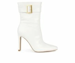 Best Pirce ๐ฅฐ Women's Journee Collection Elanie ๐ฅพ Boots White ๐