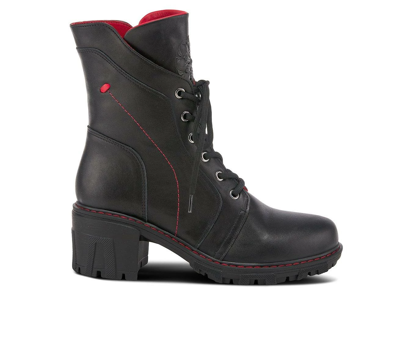 Outlet ๐งจ Women's SPRING STEP Yoku Heeled Booties Black Multi ๐ 2 Outlet ๐งจ Women's SPRING STEP Yoku Heeled Booties Black Multi ๐ - Image 2