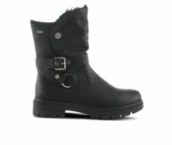 Budget ๐ Women's SPRING STEP Francala Water Resistant Booties Black ๐