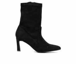 Top 10 ๐คฉ Women's New York And Company Xandra Mid Calf Booties Black โจ