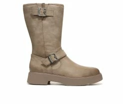 Cheap 🥰 Women's Dr. Scholls Vip Moto Boot Toasted Taupe 👍