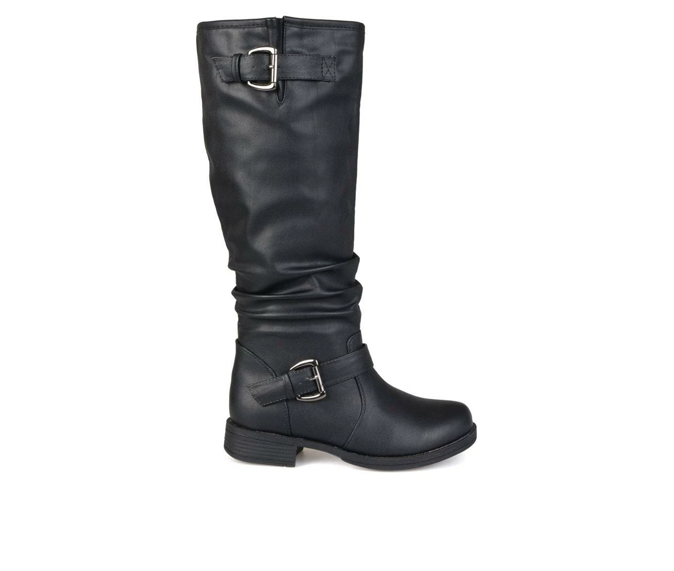 Best deal 🥰 Women's Journee Collection Stormy Wide Calf Knee High 🥾 Boots Black ⌛ 2 Best deal 🥰 Women's Journee Collection Stormy Wide Calf Knee High 🥾 Boots Black ⌛ - Image 2