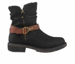 Promo 🌟 Women's GC 👟 Shoes Codie Moto 🥾 Boots Black 😍