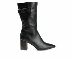 Top 10 🛒 Women's Journee Collection Wilo Mid 🥾 Boots Black ⭐