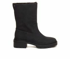 Flash Sale โ Women's Rocket ๐ Dog Idea Mid ๐ฅพ Boots Black ๐