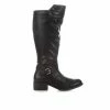 Outlet 🎉 Women's Sugar Daphne Wide Width & Wide Calf Knee High 🥾 Boots Black WW/ WC 😉