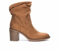Discount 🤩 Women's CL By Laundry Kalie Booties Tan ✔️