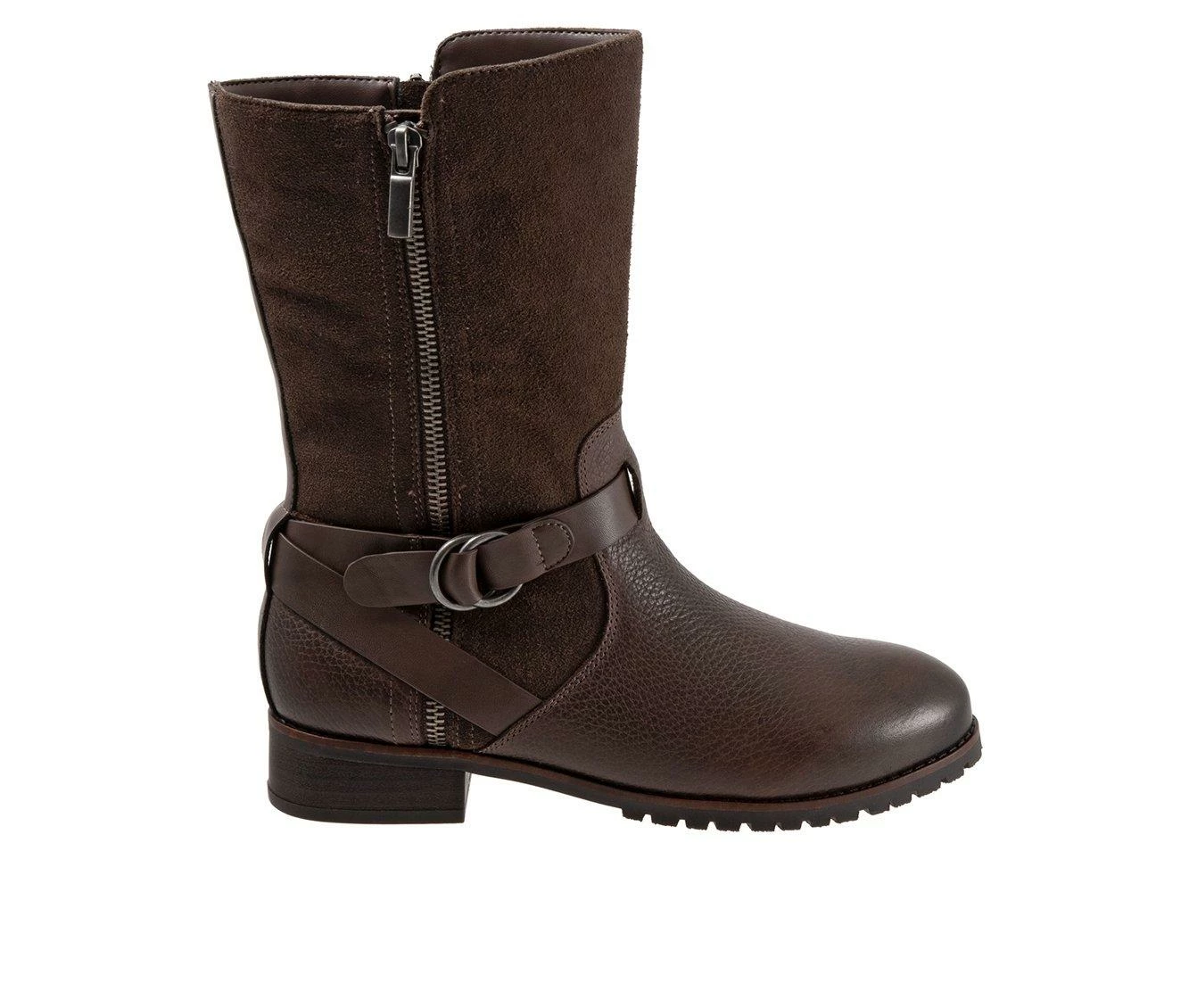 Hot Sale ❤️ Women's Softwalk Marlowe Moto 🥾 Boots Ash Grey ⌛ 1 Hot Sale ❤️ Women's Softwalk Marlowe Moto 🥾 Boots Ash Grey ⌛