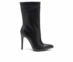 Hot Sale โญ Women's Rag & Co Margen Heeled Booties Black ๐