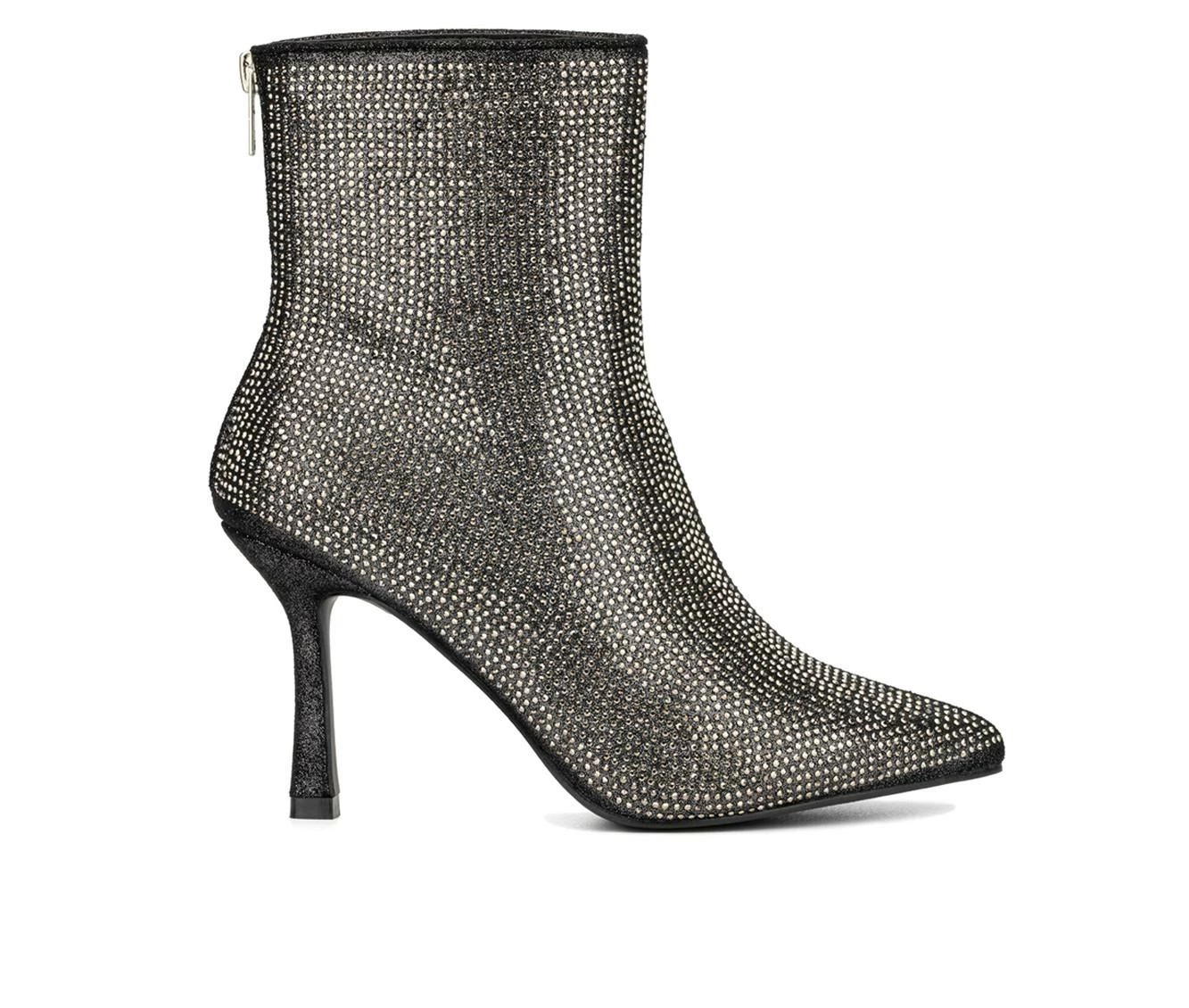 Discount ๐ Women's New York And Company Reana Heeled Booties Gun Metal ๐งจ 1 Discount ๐ Women's New York And Company Reana Heeled Booties Gun Metal ๐งจ