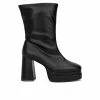 Best deal 🔥 Women's Fashion To Figure Keira Mid Calf Platform Booties Black Wide ✨