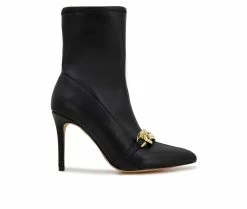 Wholesale โค๏ธ Women's XOXO Nigel Mid Calf Stiletto Booties Black ๐