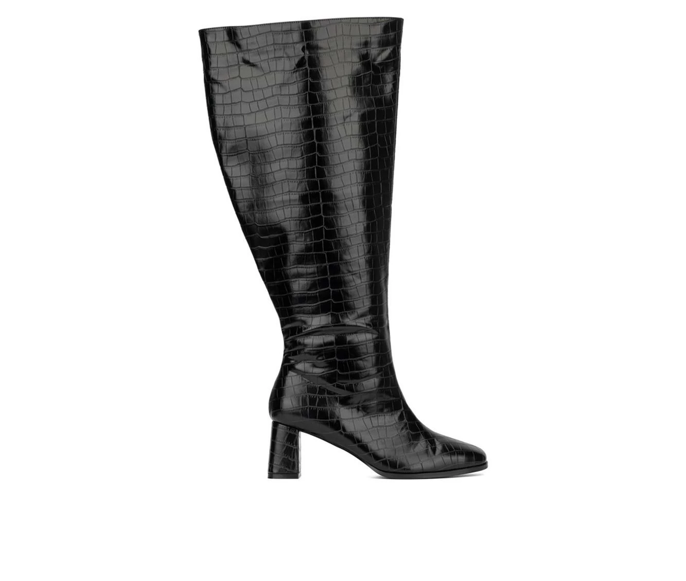 Best Pirce ❤️ Women's Fashion To Figure Milan XWC Knee High 🥾 Boots Black Wide 🌟 2 Best Pirce ❤️ Women's Fashion To Figure Milan XWC Knee High 🥾 Boots Black Wide 🌟 - Image 2