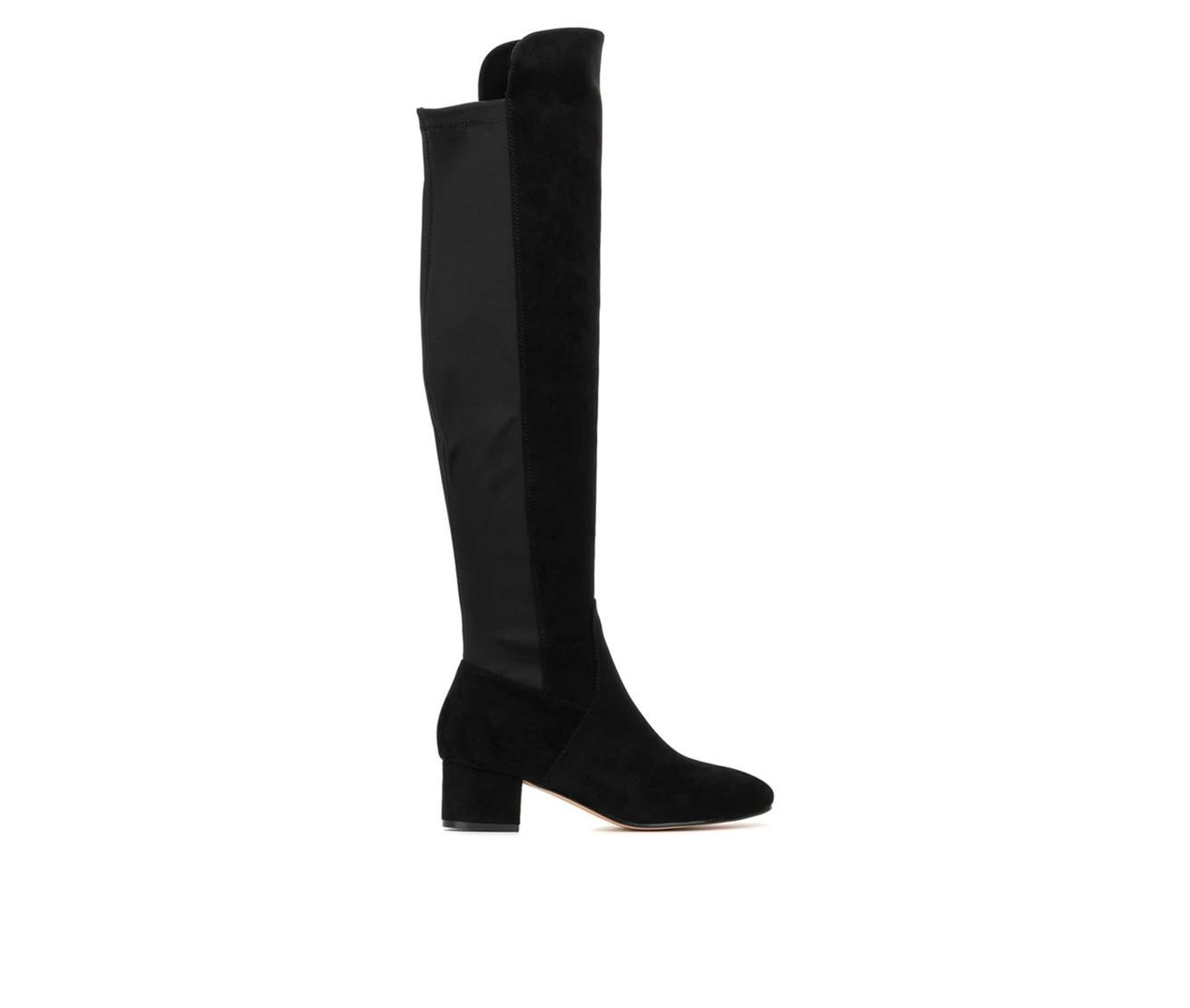 Cheap ✔️ Women's New York And Company Florence Knee High 🥾 Boots Black 🧨 2 Cheap ✔️ Women's New York And Company Florence Knee High 🥾 Boots Black 🧨 - Image 2