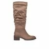 Cheapest 🔥 Women's Olivia Miller Oaklynn Knee High 🥾 Boots Natural 😀