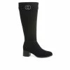 Buy 💯 Women's LifeStride Darling Wide Calf Knee High 🥾 Boots Black 😀