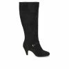 Hot Sale 🎁 Women's Bella Vita Sasha Knee High 🥾 Boots Black Suede W ✔️