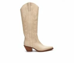 Brand new 🔥 Women's Coconuts By Matisse Agency Cowboy 🥾 Boots Ivory 😍