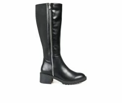 Promo ✨ Women's Journee Collection Morgaan Extra Wide Calf Knee High 🥾 Boots Black 🥰