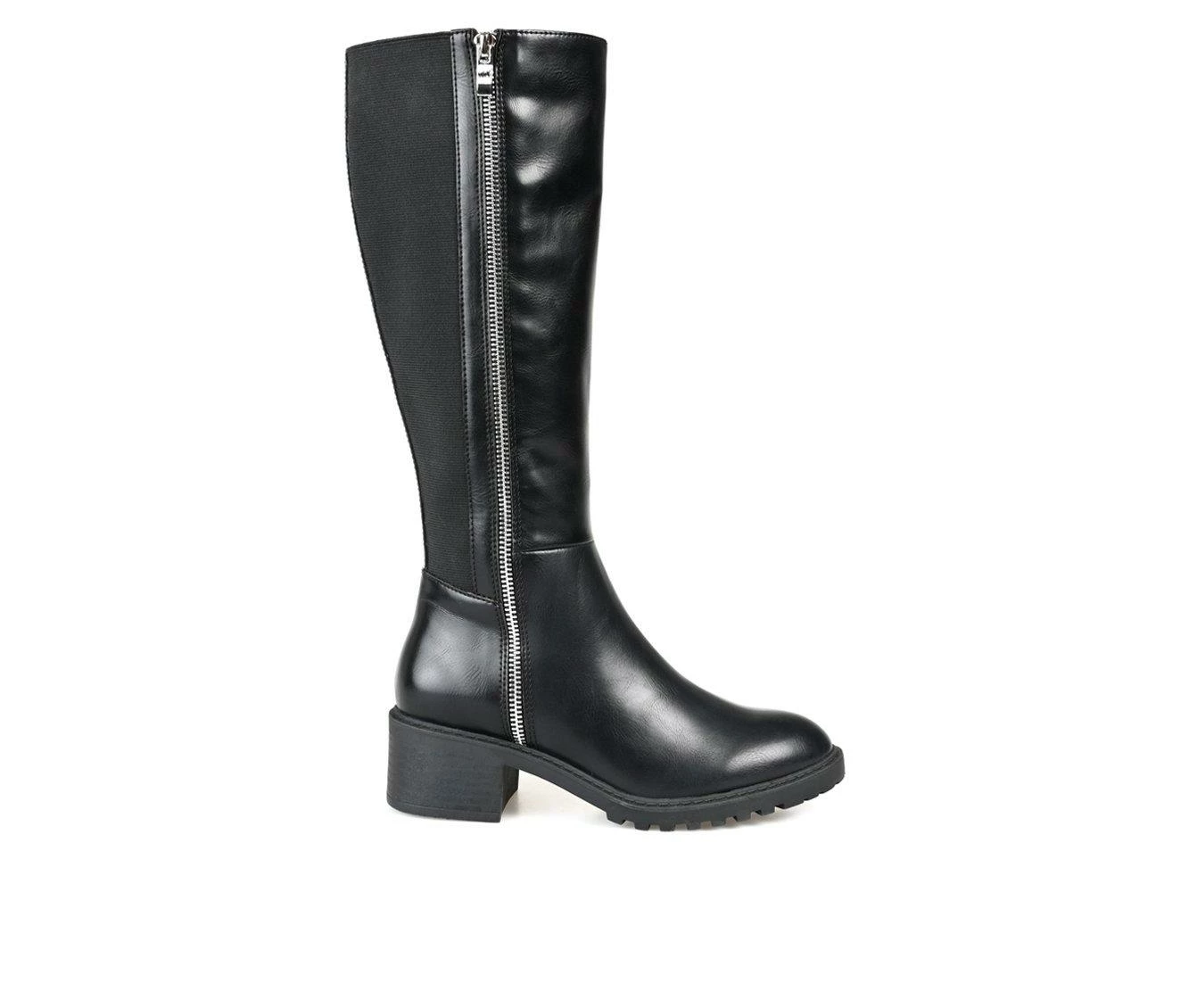 Promo ✨ Women's Journee Collection Morgaan Extra Wide Calf Knee High 🥾 Boots Black 🥰 2 Promo ✨ Women's Journee Collection Morgaan Extra Wide Calf Knee High 🥾 Boots Black 🥰 - Image 2
