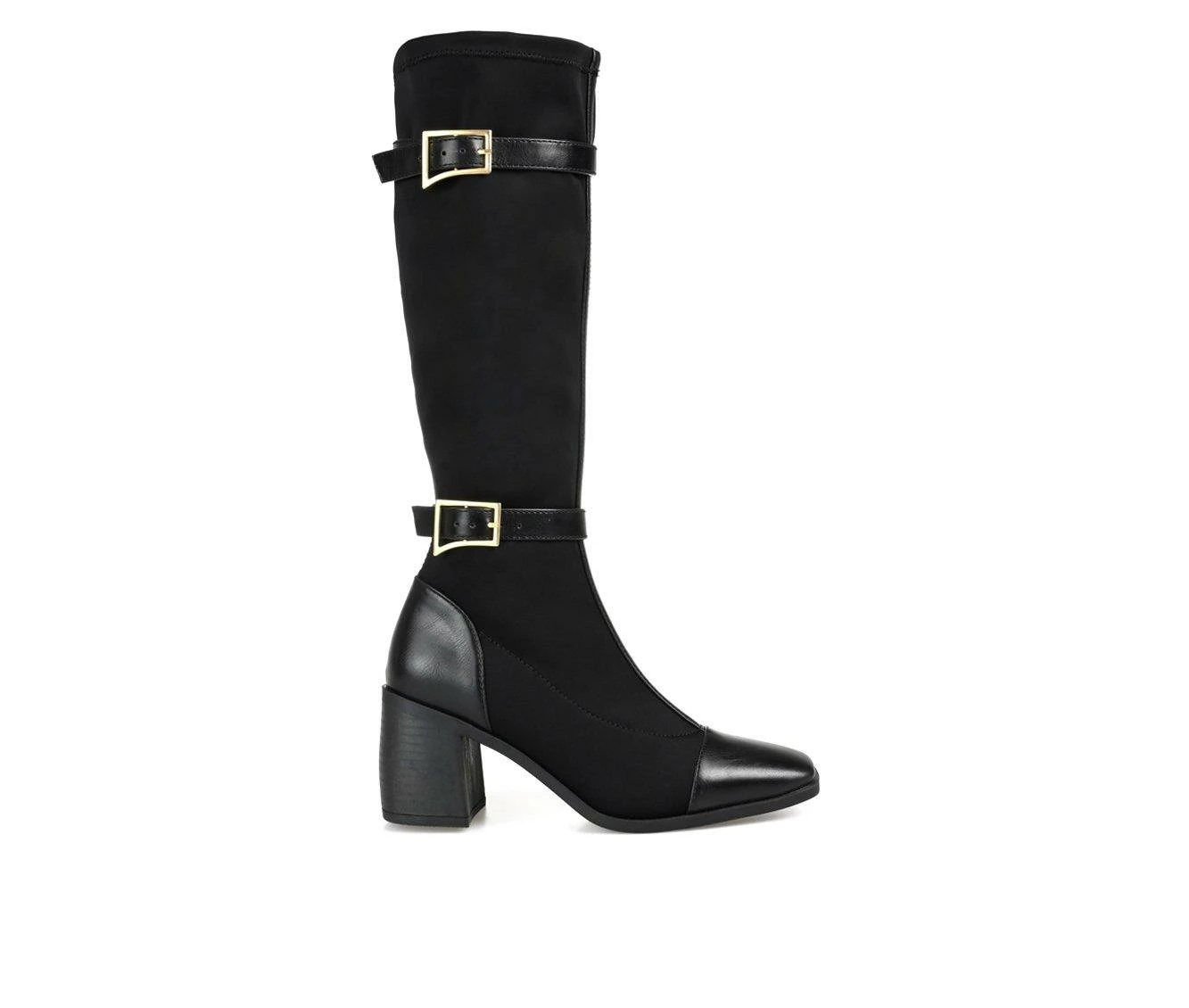 Wholesale ⌛ Women's Journee Collection Gaibree Wide Calf Knee High 🥾 Boots Black ❤️ 2 Wholesale ⌛ Women's Journee Collection Gaibree Wide Calf Knee High 🥾 Boots Black ❤️ - Image 2