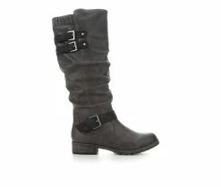 Brand new 😀 Women's Jellypop Creed Knee High 🥾 Boots Charcoal 🥰