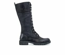 New ๐ฅฐ Women's GC ๐ Shoes Hanker Knee High ๐ฅพ Boots Black ๐