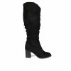 Buy 🎁 Women's Journee Collection Aneil Wide Calf Knee High 🥾 Boots Black 🔔