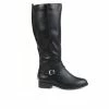 Top 10 🌟 Women's Journee Collection Ivie Wide Calf Knee High 🥾 Boots Black 😍