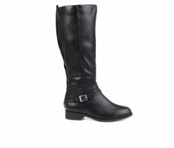 Top 10 ๐ Women's Journee Collection Ivie Wide Calf Knee High ๐ฅพ Boots Black ๐