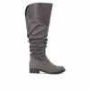 Cheapest 💯 Women's London Rag Dexter Knee High 🥾 Boots Grey 🎉