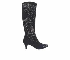 Wholesale ๐ Women's Impo Namora Sparkle Knee High ๐ฅพ Boots Black/Smoke โจ