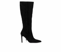 Promo ๐ Women's New York And Company Mazikeen Knee High ๐ฅพ Boots Black ๐คฉ