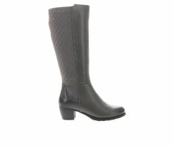 New ๐ฏ Women's Propet Talise Wide Calf Knee High ๐ฅพ Boots Grey ๐ฅ