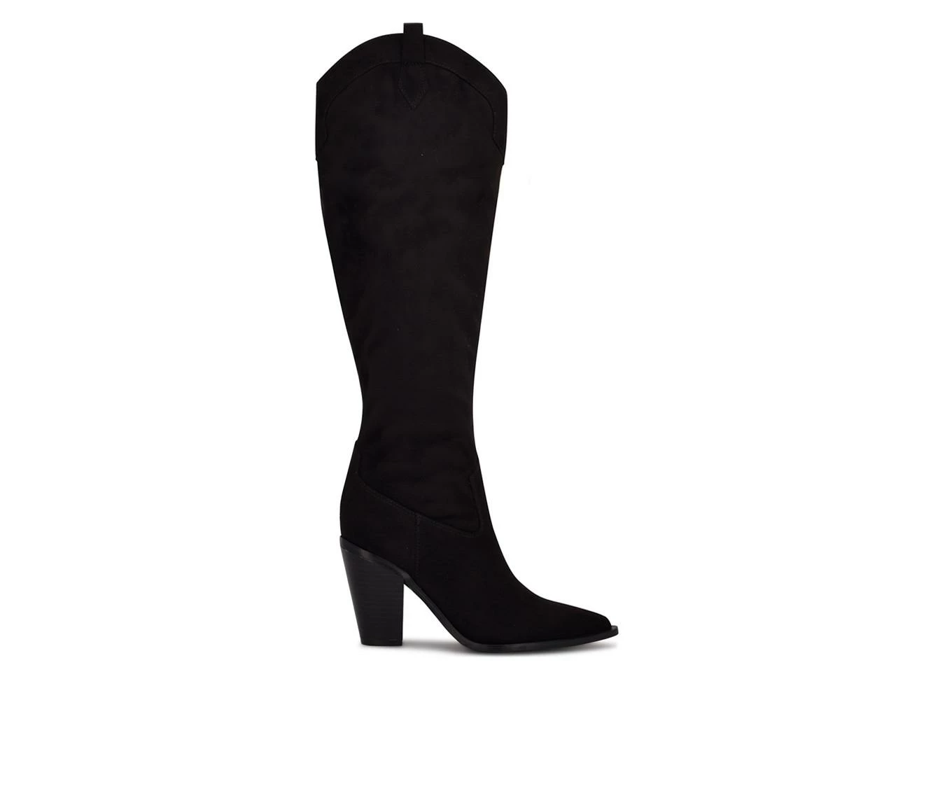 Brand new 🎁 Women's Nine West Kliva Western Heeled 🥾 Boots Black 🔔 2 Brand new 🎁 Women's Nine West Kliva Western Heeled 🥾 Boots Black 🔔 - Image 2
