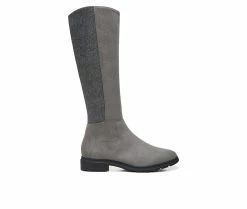 Cheapest 👍 Women's Dr. Scholls New Start Knee High Riding 🥾 Boots Grey 🥰 7 Cheapest 👍 Women's Dr. Scholls New Start Knee High Riding 🥾 Boots Grey 🥰 -London Fog Sales 1 379