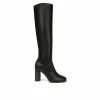 New 🌟 Women's Franco Sarto Cindy Tall Knee High Heeled 🥾 Boots Black 💯