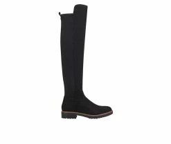 Coupon 💯 Women's Bandolino Faithe Knee High 🥾 Boots Black 🤩 -London Fog Sales 1 419