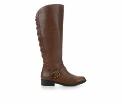 Top 10 ๐ Women's Daisy Fuentes Triniti Knee High ๐ฅพ Boots Brown โค๏ธ