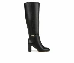 Best deal 🥰 Women's Franco Sarto Palermo Knee High Heeled 🥾 Boots Black 🤩