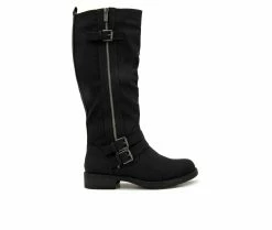 Best Pirce ๐ฏ Women's XOXO Mertle- C Wide Calf Knee High ๐ฅพ Boots Black ๐ฏ
