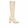 Promo ✔️ Women's Franco Sarto Katherine Wide Calf Knee High 🥾 Boots Cashmere 🎉