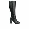 Best Pirce 💯 Women's Journee Collection Karima Wide Calf Knee High 🥾 Boots Black 🎉