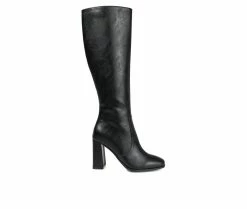 Best Pirce ๐ฏ Women's Journee Collection Karima Wide Calf Knee High ๐ฅพ Boots Black ๐