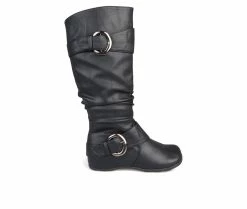 Deals 🎁 Women's Journee Collection Paris Knee High 🥾 Boots Black 🤩