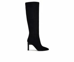 Cheap โ Women's Nine West Eardy Knee High ๐ฅพ Boots Black Suede ๐ฏ